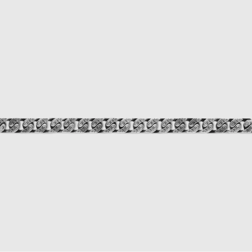 GUCCI Silver Interlocking G Chain Bracelet - Picture 5 of 7